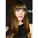 Liv Tyler's Hairstyle - Capless Long High Quality Synthetic Golden Brown Straight Hair Wig