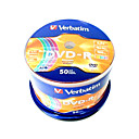 50 Verbatim DVD-R vierge 16x (4,7 Go) (smq2725)