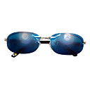 casual metal negro polarizado lentes de las gafas de sol con estuche duro 5002y libre + paño de limpieza (polarizado lente miope) (tslr0921-5002y)