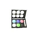 6 cosmétiques couleur couleurs de maquillage Pearl Eye Shadow Palette 5 # (à partir de 12 pcs) (tslr0909-014)