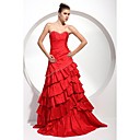 A-line Sweetheart Floor-length Taffeta Prom/ Evening Dress (FSD0260)