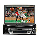 Écran tactile de 7 pouces 1 din in-Dash DVD Player voiture avec tv-bluetooth-ipod-fonction GPS (szc1263)