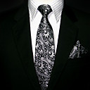 Woolen Silk Tie Set.Including Tie, Hanky and Cufflink (900198). More Colors Available
