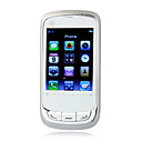 s933 mini card dual standby dual flat touch screen del telefono delle cellule bianche (2GB TF card) (sz05440129)