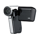 Youtube-FriendlyORDRO DDV-V9 HD720P 8.0MP Enhanced CMOS Digital Camcorder with 2.5-inch TFT LCD 5X Optical Zoom and 4X Digital Zoom(SMQ5627)