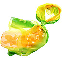 Yellow 100% Silk Women's Wrap/Scarf (AML3312)