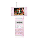 t9020 mini quad band doppia scheda a doppia funzione TV standby cellulare smart mouse flip rosa (2GB TF card) (sz05440110)