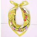 Yellow 100% Silk Women's Wrap/Scarf (C10054800086)
