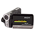 riche HD-Q7 5.0MP CMOS 12.0mp caméscope numérique enrichi avec écran tactile 3.0inch LCD 5x zoom optique 4x zoom numérique (smq5652)