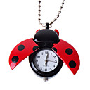 reloj collar con encanto (escarabajo)