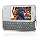 Daxian N97 Style QWERTY Keypad Dual Card Bluetooth Touch Screen TV Slide Cell Phone Gray (2GB TF Card)