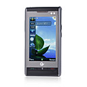 w709 scheda dual band tri 3.2 pollici a schermo piatto, telefono cellulare touch nero (2gb tf card)