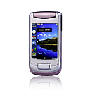 nt555 Dual-Quad-Band-Karte Taschenlampe Metallabdeckung Flip Touchscreen Handy braun (2GB Karte tf) (sz04581010)