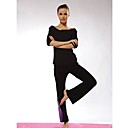 marca de calças novo topo yoga set (yj099)