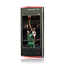 X6 Quad Band Dual Card JAVA Dual Camera 3.2 Inch Touch Screen Cell Phone Black (2GB TF Card)