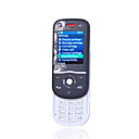 MTV3.4 JAVA Dual Mode Bluetooth Dual Camera Tri Band Slide 3G WCDMA Cell Phone Black and Silver (2GB TF Card)
