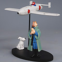 la figura de resina pintada a mano gk las aventuras de Tintín Tintín y el avión (ceg80059)
