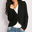 korrel knop vrouwen blazer / dames blazers (0101al003-0497)