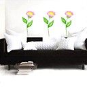 etiqueta de la pared de flores (0752-P2-01 (a))
