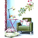etiqueta de la pared de flores (0752-SB005)