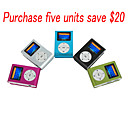 1GB Fashion Deisgn OLED MP3 Player With FM Function /5 Color/5 Pieces Per Package