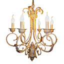 moderne 6-light ijzeren kroonluchter (0838-md7663-6)
