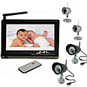 7 Inch Baby Monitor (Night Vision, 2.4GHz, 4 Channel)