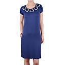Beaded Stereoscopic Flowers Women's Dresses (1801BD007-0736)