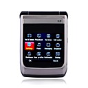 N9 doble tarjeta de banda cuádruple doble pantalla táctil qwerty pantalla del teléfono celular negro (tarjeta de 2GB TF) (sz00510350)