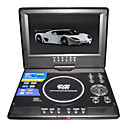 7,5-Zoll-Portable DVD-Player mit TV-Funktion, USB-Anschluss und 3-in-1 Kartenleser und Spiel (tra-295)