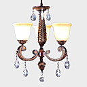 Antique 3-light Iron Chandelier(0897-MD8001-3+011)