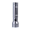 3-mode 15-led e uv e laser torcia elettrica (3x10440/3xaaa, grigio)