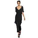 Kristen Cavallari style / all-geregen een-schouder fit kleding / dames jurken (ff-1801be011-0789)