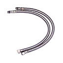 2 Stainless Steel Flexible Faucet Water Supply Hoses (0913-5D76)