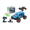Échelle 1:16 rc 4wd camion électrique alimenté sur la route de l'autoradio à distance de voiture de contrôle des jouets (bleu) (yx02664b)