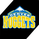 sorprendentes Denver Nuggets nba placa de la motocicleta pegatina reflectante - 20 cm (szc5098)