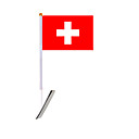 Car Durable Knit Polyester Switzerland National Flag