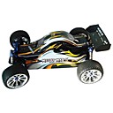 01h05 gaz 26cc e alimenté buggy tout-terrain noir & blanc (tpgb-0551b)