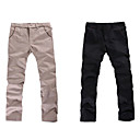 New Arrival Men's Long Straight Leg Relaxed Fashion Black Yellow Cotton Pant (0531-5.31-122)