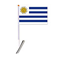 Car Durable Knit Polyester Uruguay National Flag