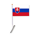 Car Durable Knit Polyester Slovakia National Flag