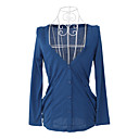 lateral especial blusa de diseño bolsillos / blusas de las mujeres (ff-4202bf003-0497)
