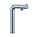 contemporaine robinet d'évier en laiton salle de bain avec bec verseur pivotant (hauteur)