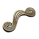 Antique Brass Cabinet Pulls (Pack of 5) (0768-1842-AE)