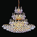 Electrophoresis Gold K9 Crystal 12-light Ceiling Light(0946-OL-483)