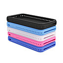 Silicone Protective Case for iPhone 4 - Grid (5 Colors Per Pack) 1#