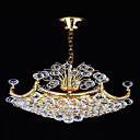 Electrophoresis Gold K9 Crystal 6-light Ceiling Light(0946-OL-380)