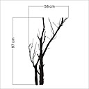 Decorative Wall Sticker  Branches(0565-46515)