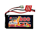 800mAh Emax 3s 11.1v 25c batteria Lipoly (ex0004)