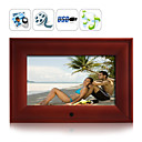 7 Inch Wooden Digital Photo Frame and Media Player(DPF012)